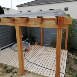 Réparation de toiture de pergola en acier Mougins